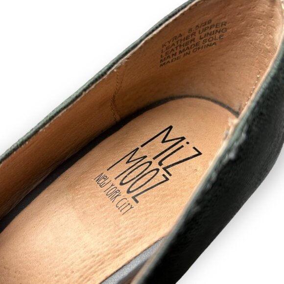 Miz Mooz Kyra Smoke Leather Pumps - Picture 11 of 12